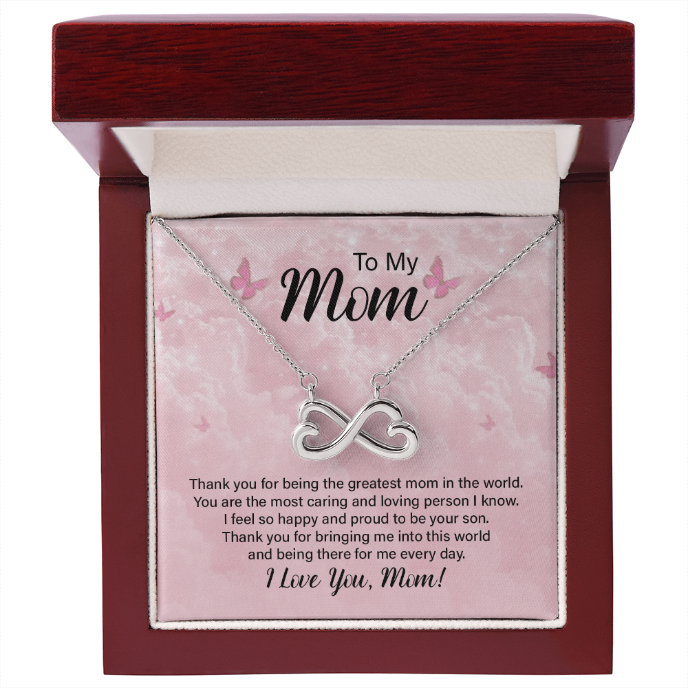 Mother Endless Love Necklace from Son