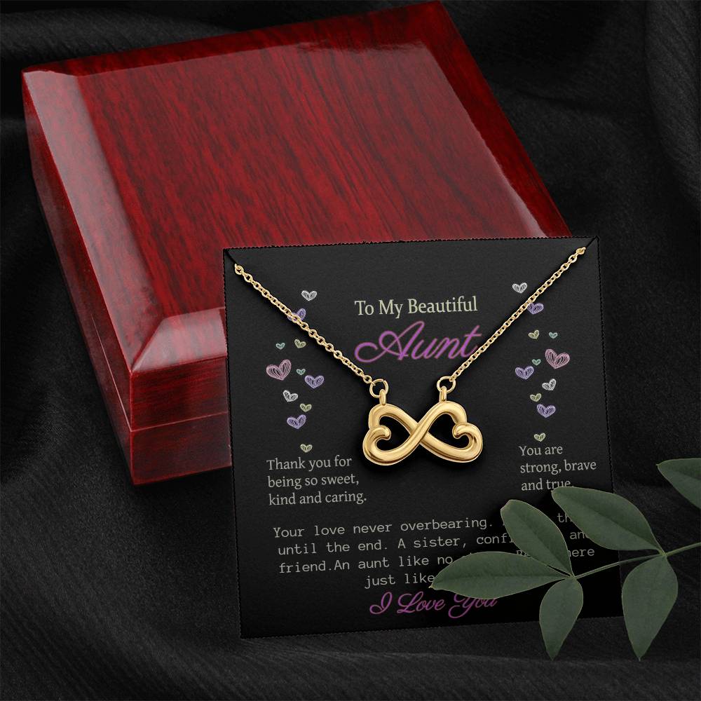 Beautiful Aunt Endless Love Pendant Necklace