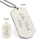 Best Dad Dog Tag & Chain