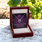 Lucky Sister Happy Birthday Necklace