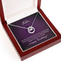Lucky Sister Happy Birthday Necklace