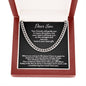 Dear Son Cuban Link Chain
