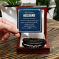 Cherished Husband Forever Love Engraved Bracelet