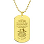 Best Dad Dog Tag & Chain