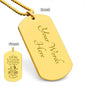 Best Dad Dog Tag & Chain