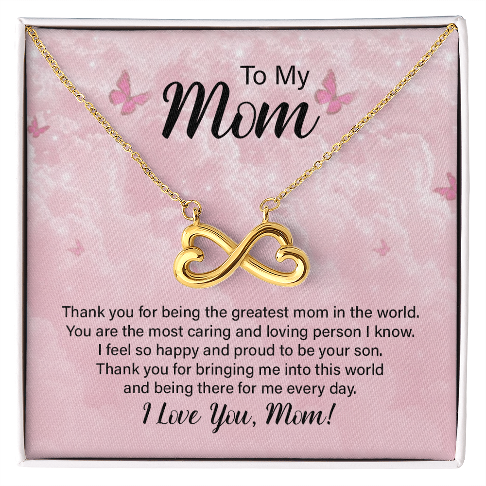 Mother Endless Love Necklace from Son