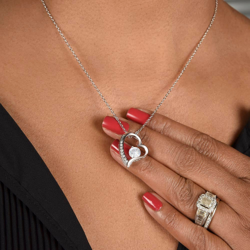 I love You Mom Heart Necklace and Pendant
