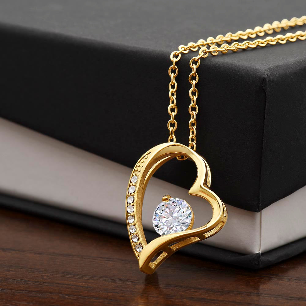 I love You Mom Heart Necklace and Pendant