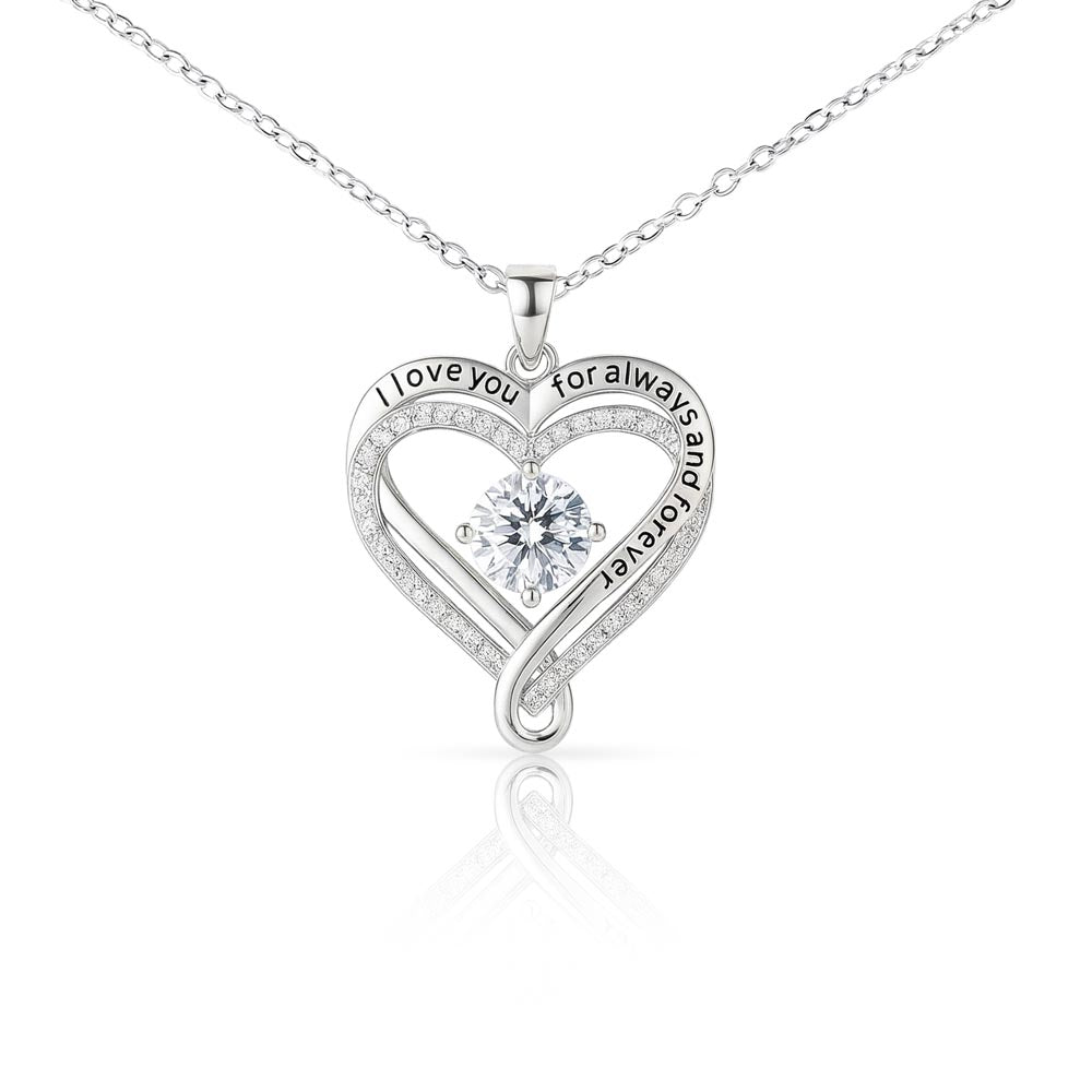 Mom Heart Love Necklace