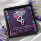 Greatest Mother Double Heart Pendant