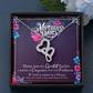 Greatest Mother Double Heart Pendant