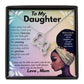Amazing Precious Heart-to-Heart Daughter Necklace