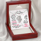 Daughter Heart to Heart Pendant necklace