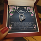 I love You Mom Heart Necklace and Pendant