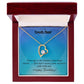 Lovely Aunt Forever Love Heart Birthday Necklace