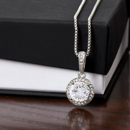 Dazzling Eternal Hope Pendant Necklace