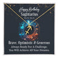 Birthday Brave Optimistic Generous Sagittarius Necklace