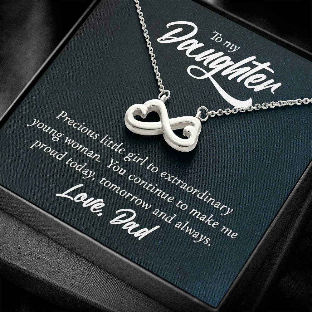 Extraordinary Daughter Endless Love Necklace