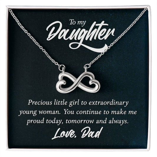 Extraordinary Daughter Endless Love Necklace