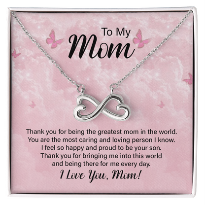 Mother Endless Love Necklace from Son
