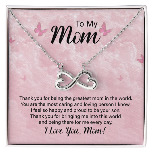 Mother Endless Love Necklace from Son