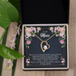 I love You Mom Heart Necklace and Pendant