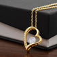 I love You Mom Heart Necklace and Pendant