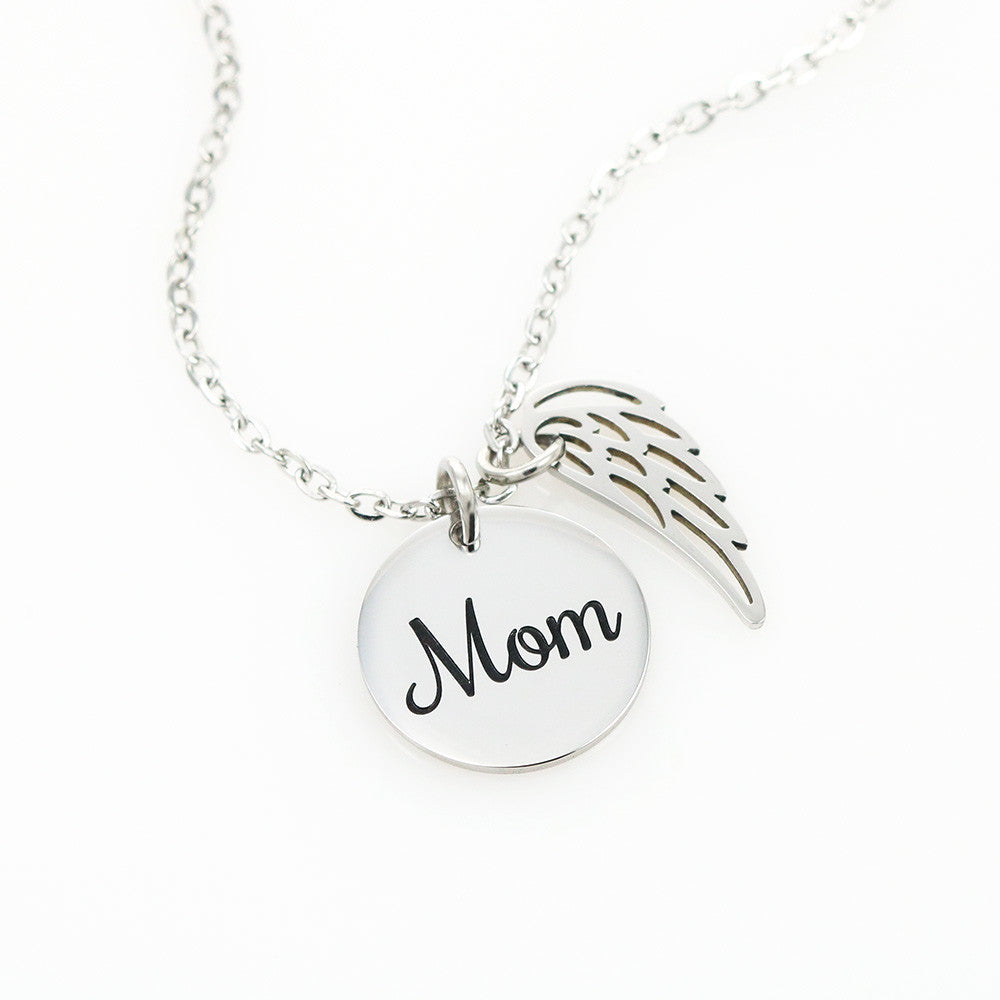 Memorial Mom Necklace and Pendant