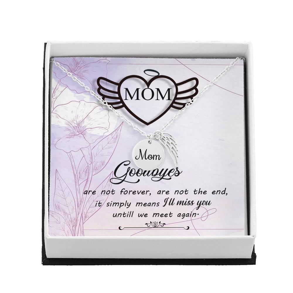 Memorial Mom Necklace and Pendant