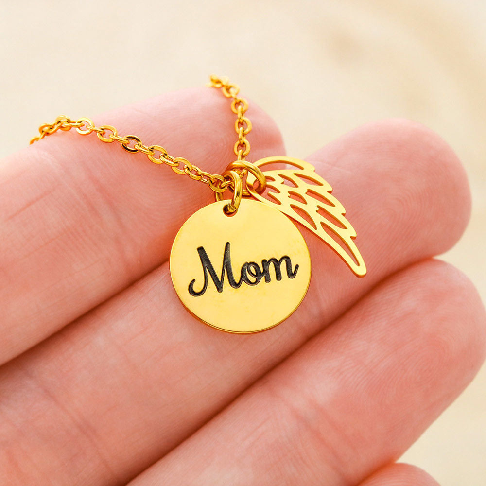 Memorial Mom Necklace and Pendant