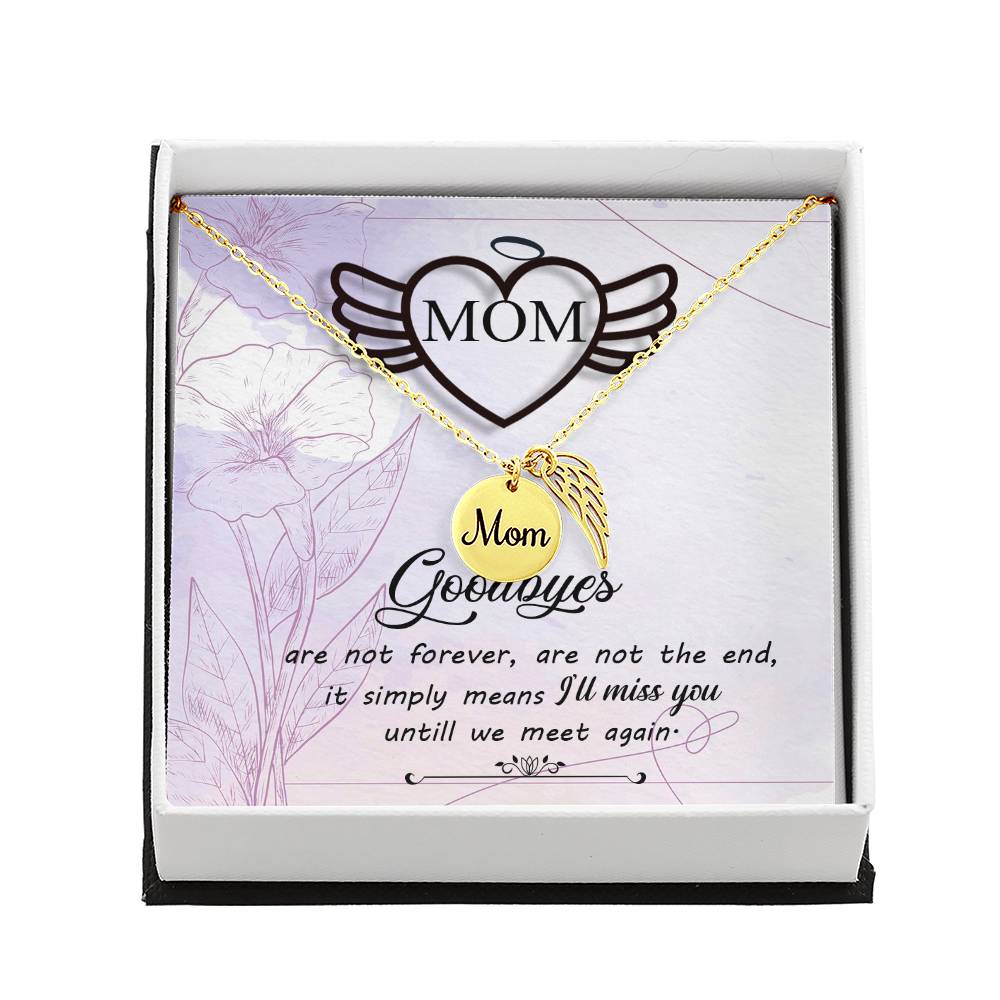 Memorial Mom Necklace and Pendant